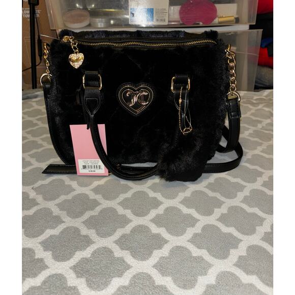 Juicy Coture Lets Get Cozy Satchel - Picture 3 of 6